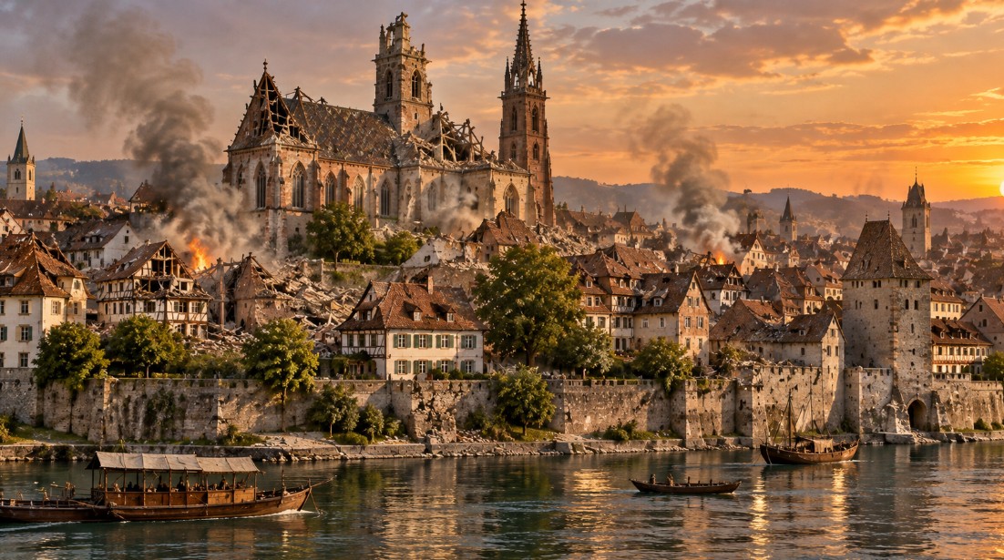 Das Erdbeben von Basel 1356: Wie gefährdet ist die Schweiz heute?