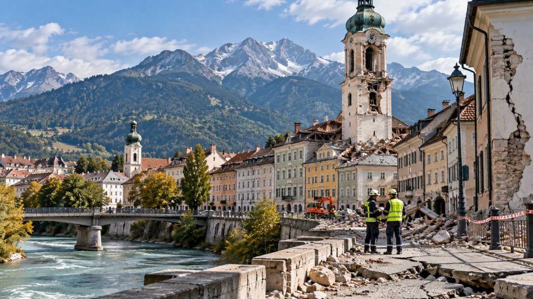 Erdbeben in Österreich: Warum bebt die Erde im Wiener Becken und in den Alpen?